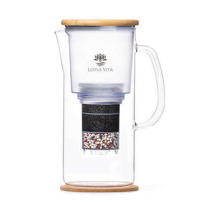 Lotus Vita Wasserfilter Glaskanne Enya