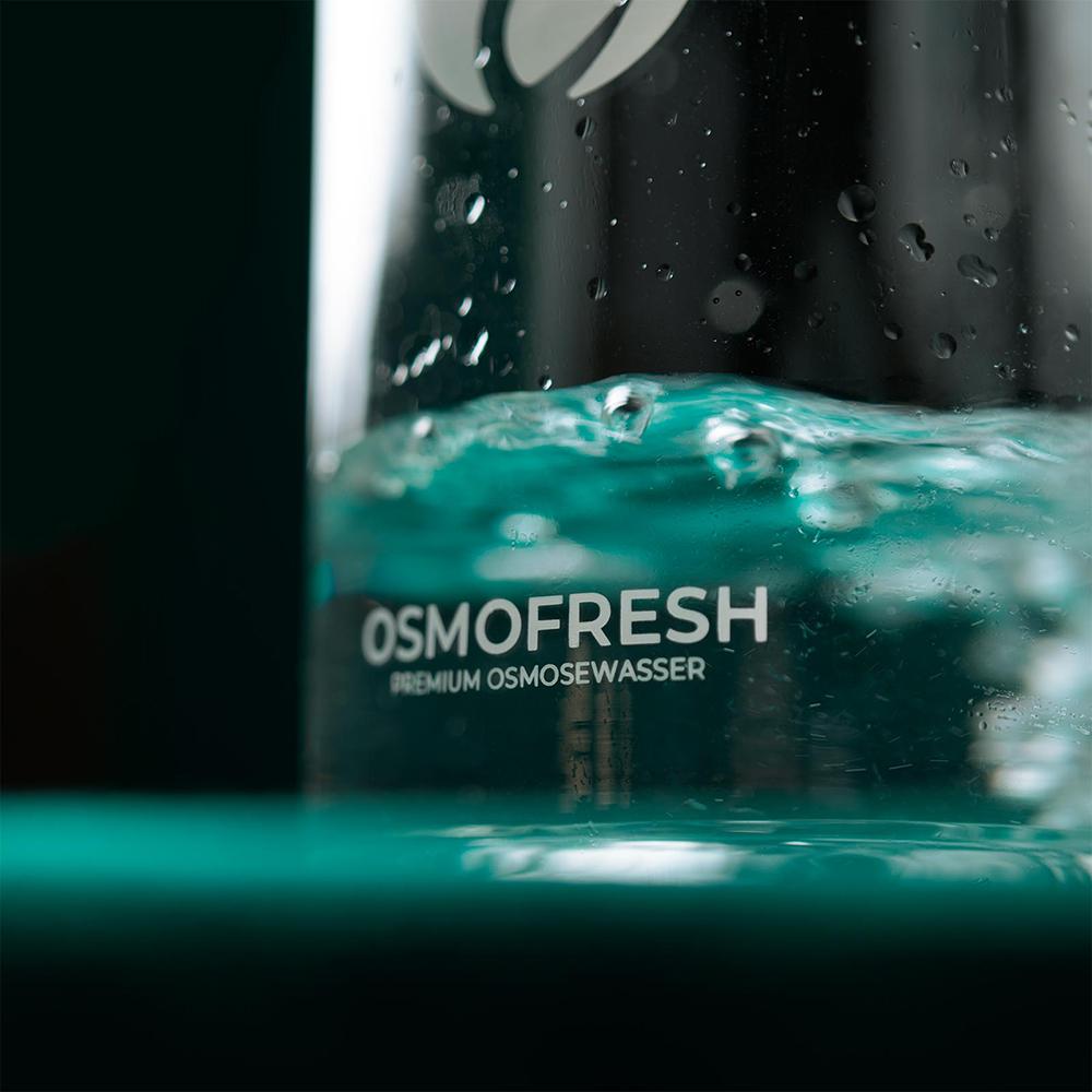 Osmofresh Glaskaraffe für Quella Pro 0,9L Logo