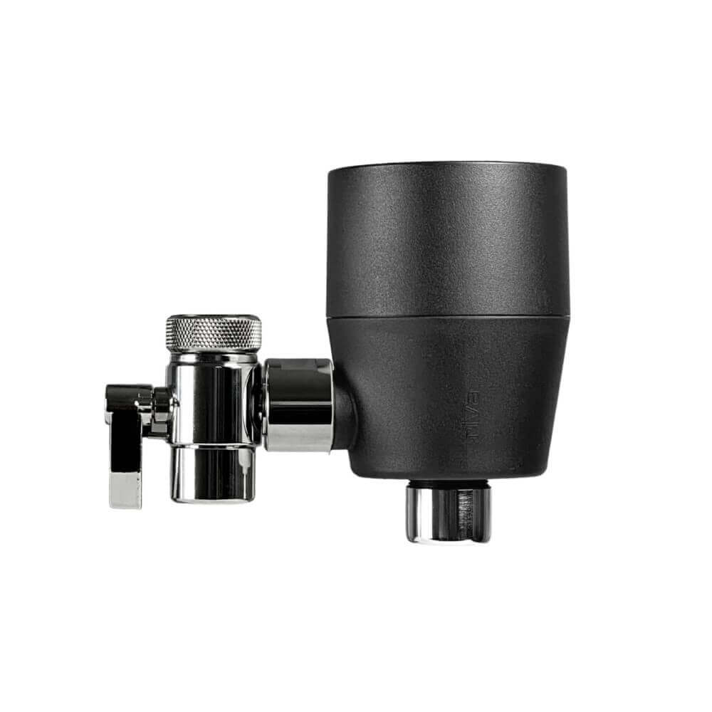 rivaALVA-S Jova Wasserfilter am Wasserhahn schwarz