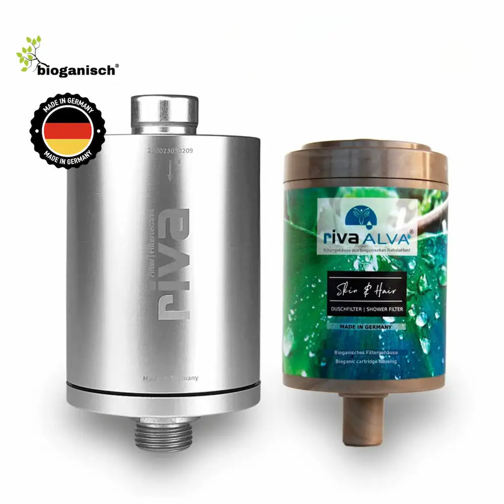 riva alva skin & hair duschfilter made in germany