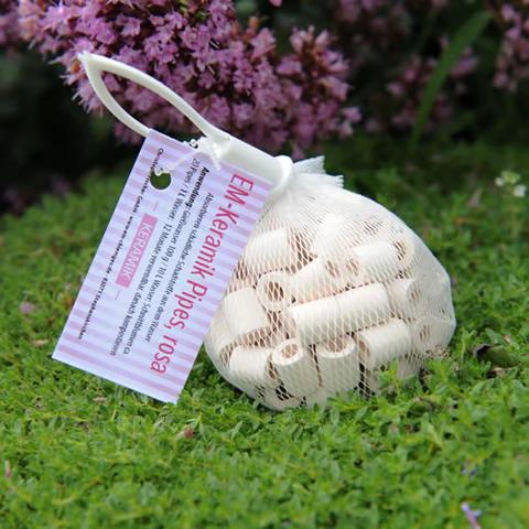 EM-Keramik Pipes - Schadstoff-Absorption - Rosa