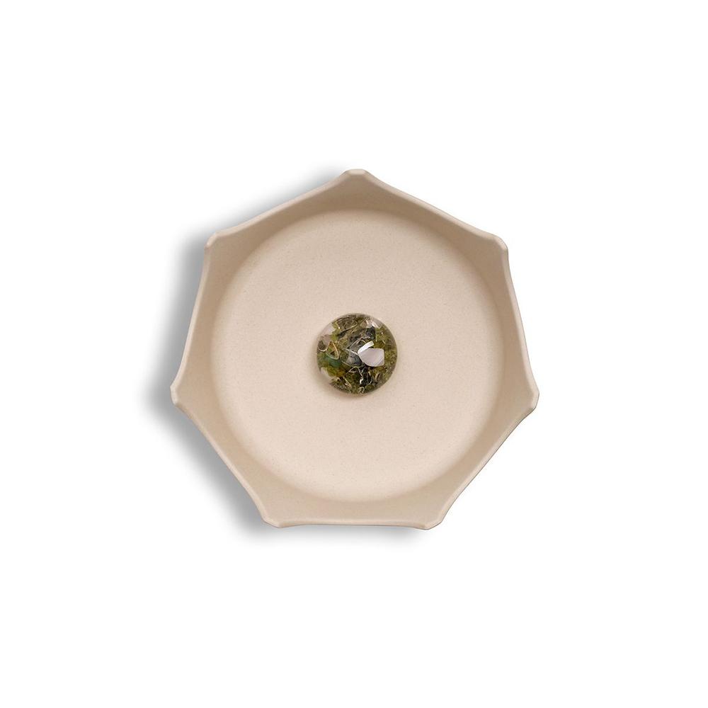 Vitajuwel Wasserschale Crownjuwel Natural White von oben