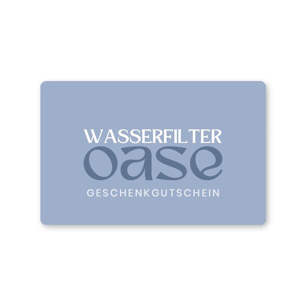 Geschenkgutschein für Wasserfilteroase.de