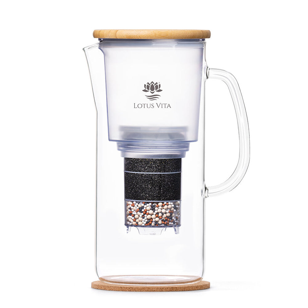  Lotus Vita Wasserfilter Glaskanne Enya