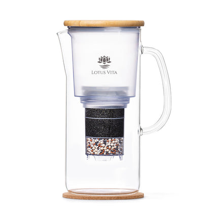  Lotus Vita Wasserfilter Glaskanne Enya