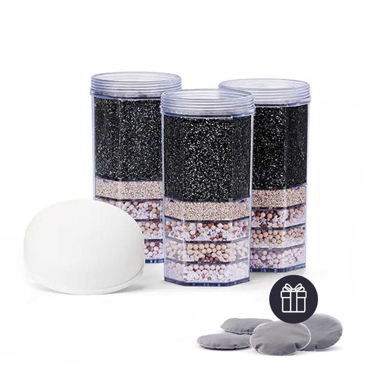 Lotus Vita Ersatzfilter Jahrespaket Pi Premium mit gratis 4x Kalkfilterpads