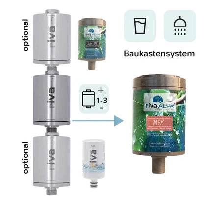 rivaALVA Mex Duschfilter