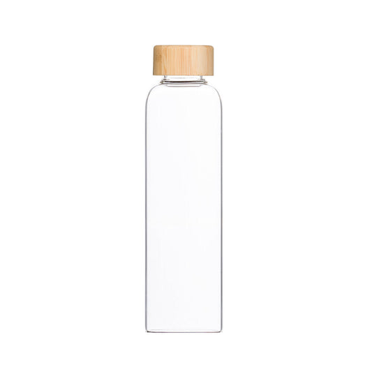 Lotus Vita Glas-Trinkflasche 580ml - Gold-Edition