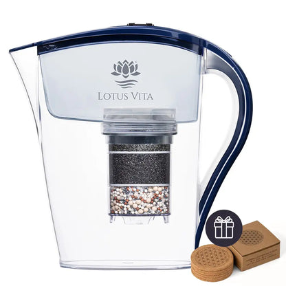 Lotus Vita Wasserfilter-Kanne Family 1,7L - Natura Plus