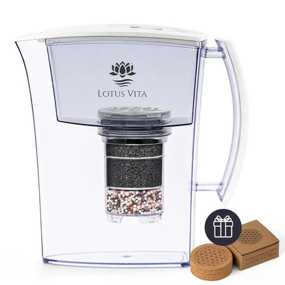 Lotus Vita Wasserfilter-Kanne Lotus 1,6L - Natura Plus