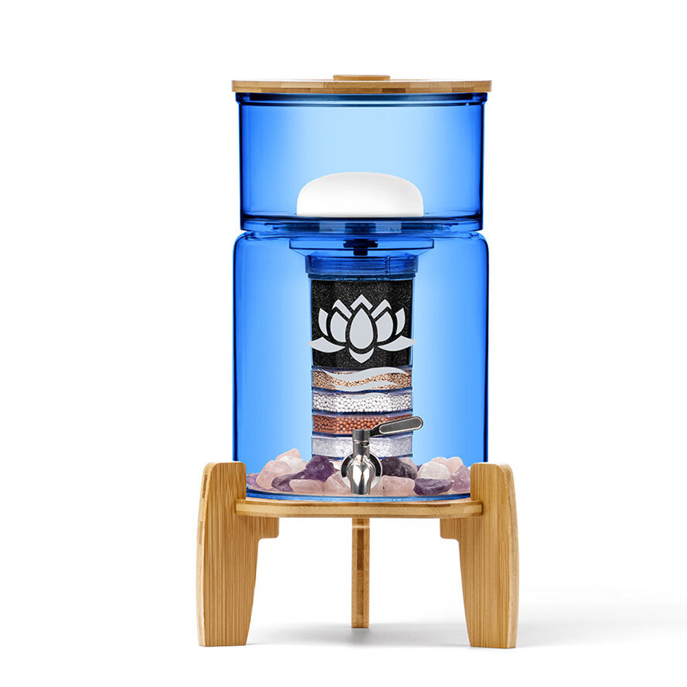 Lotus Vita Fontana Wasserfilter Glas-Wasserspender Kaito Mini 5L