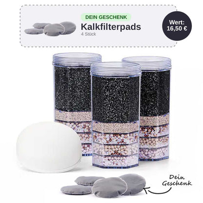 Lotus Vita Ersatzfilter Jahrespaket Pi Premium mit gratis 4x Kalkfilterpads