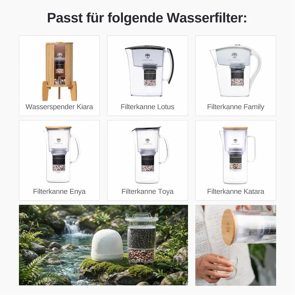 Lotus Vita VITA PLUS Ersatzfilter Jahrespaket (NEU)
