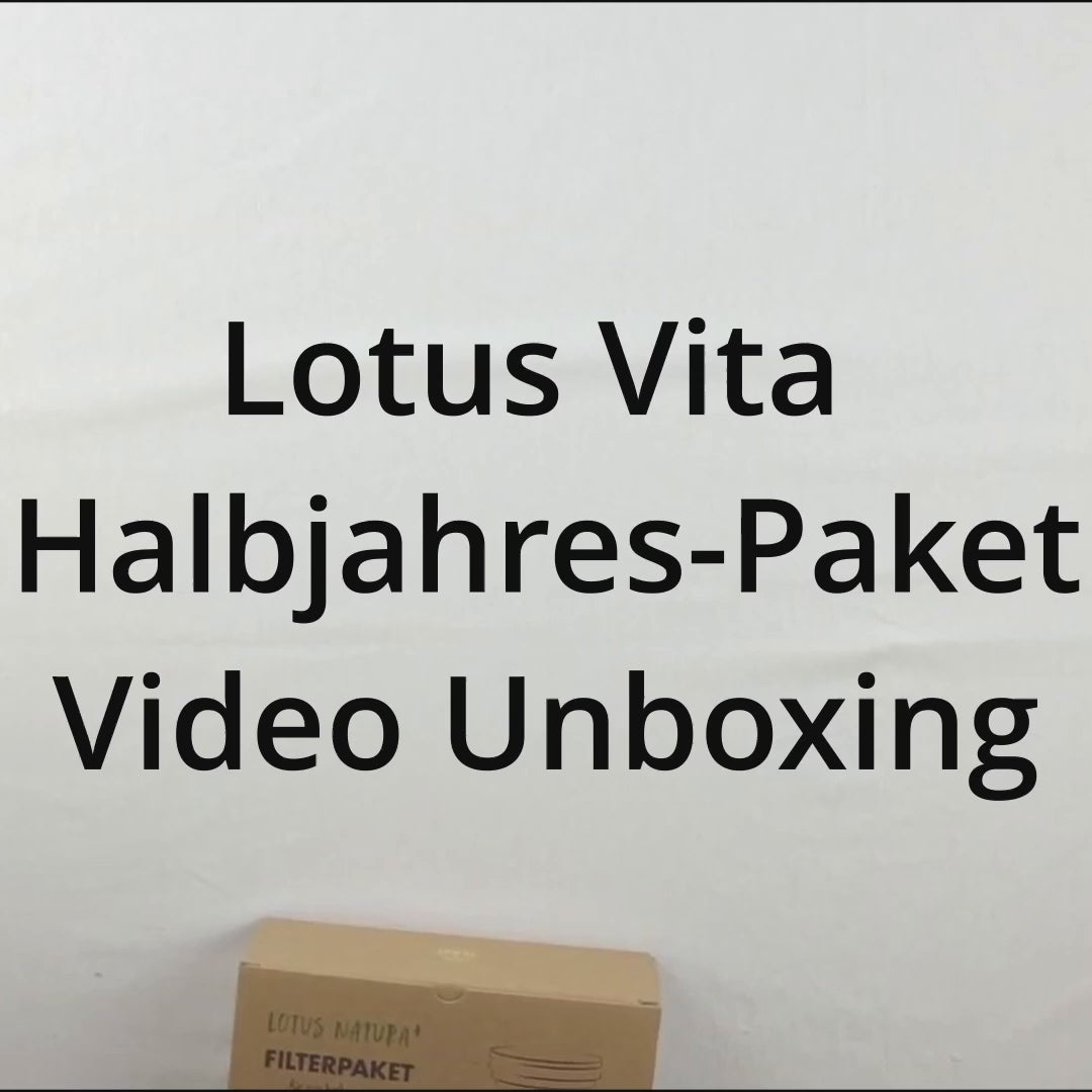 Lotus Vita Halbjahrespaket Unboxing Video