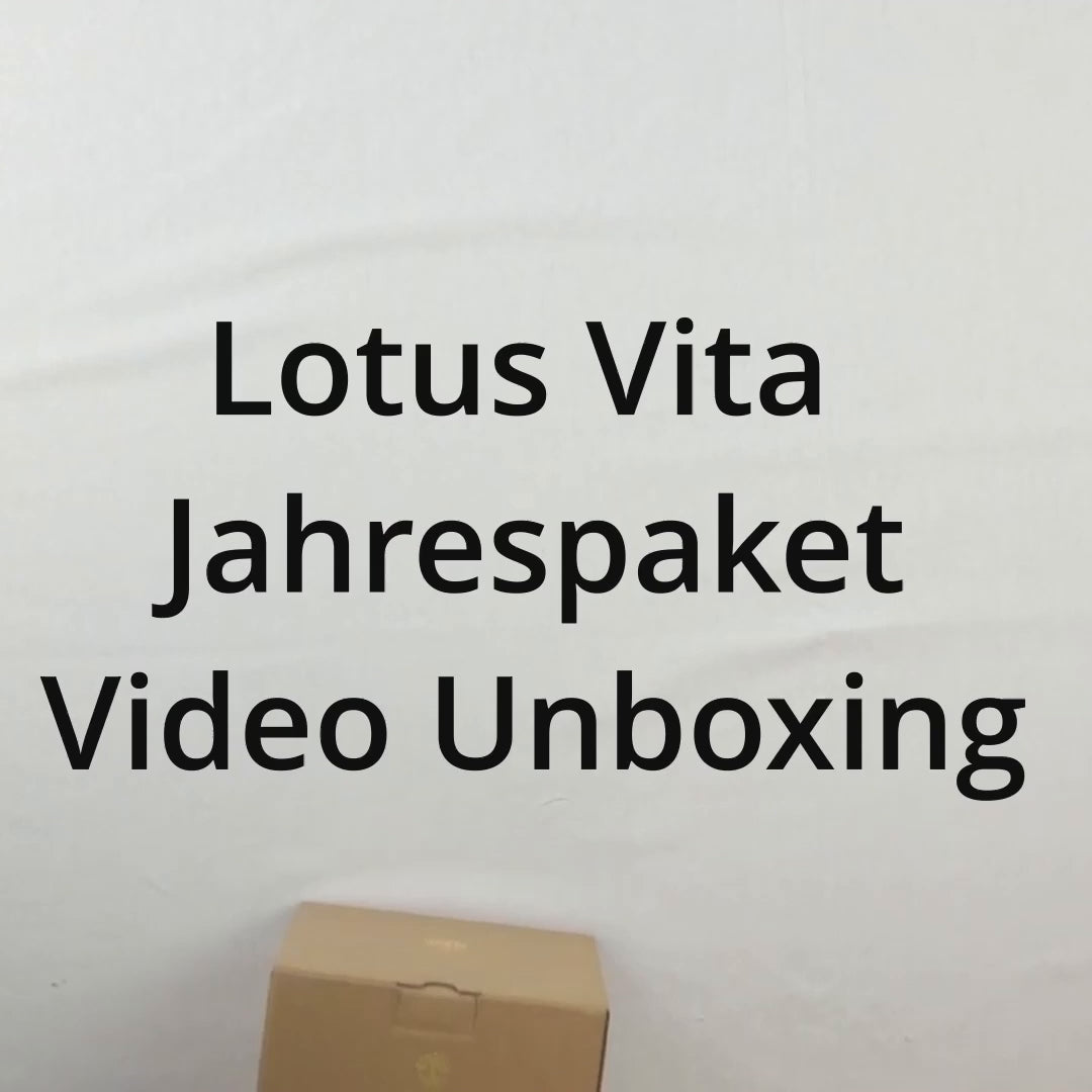 Lotus Vita Jahrespaket Unboxing Video