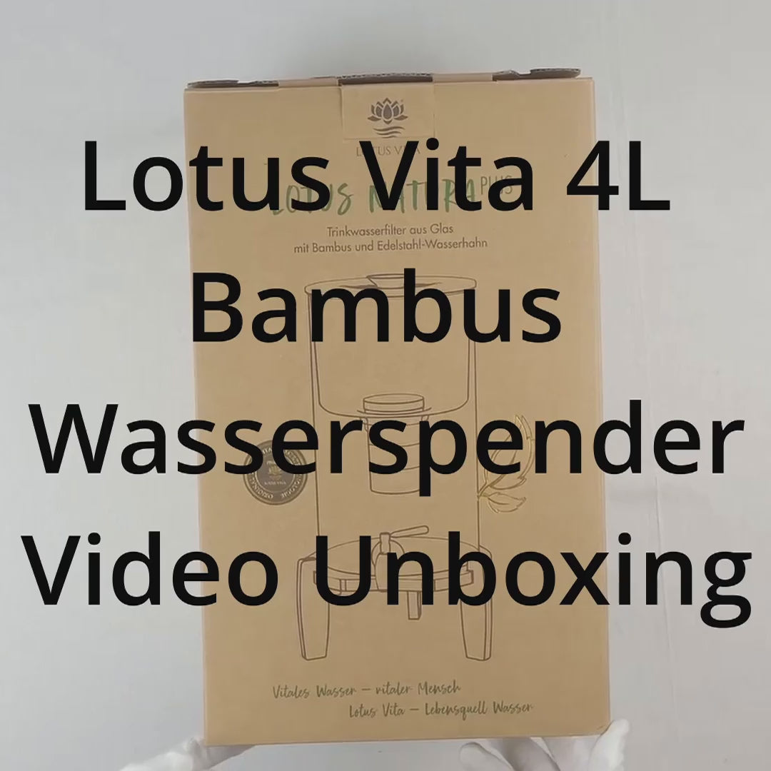 Lotus Vita Kiara 4L Wasserspender Unboxing Video