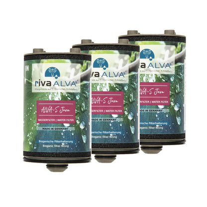 rivaALVA-S Jova Ersatzkartusche Wasserhahnfilter 3x