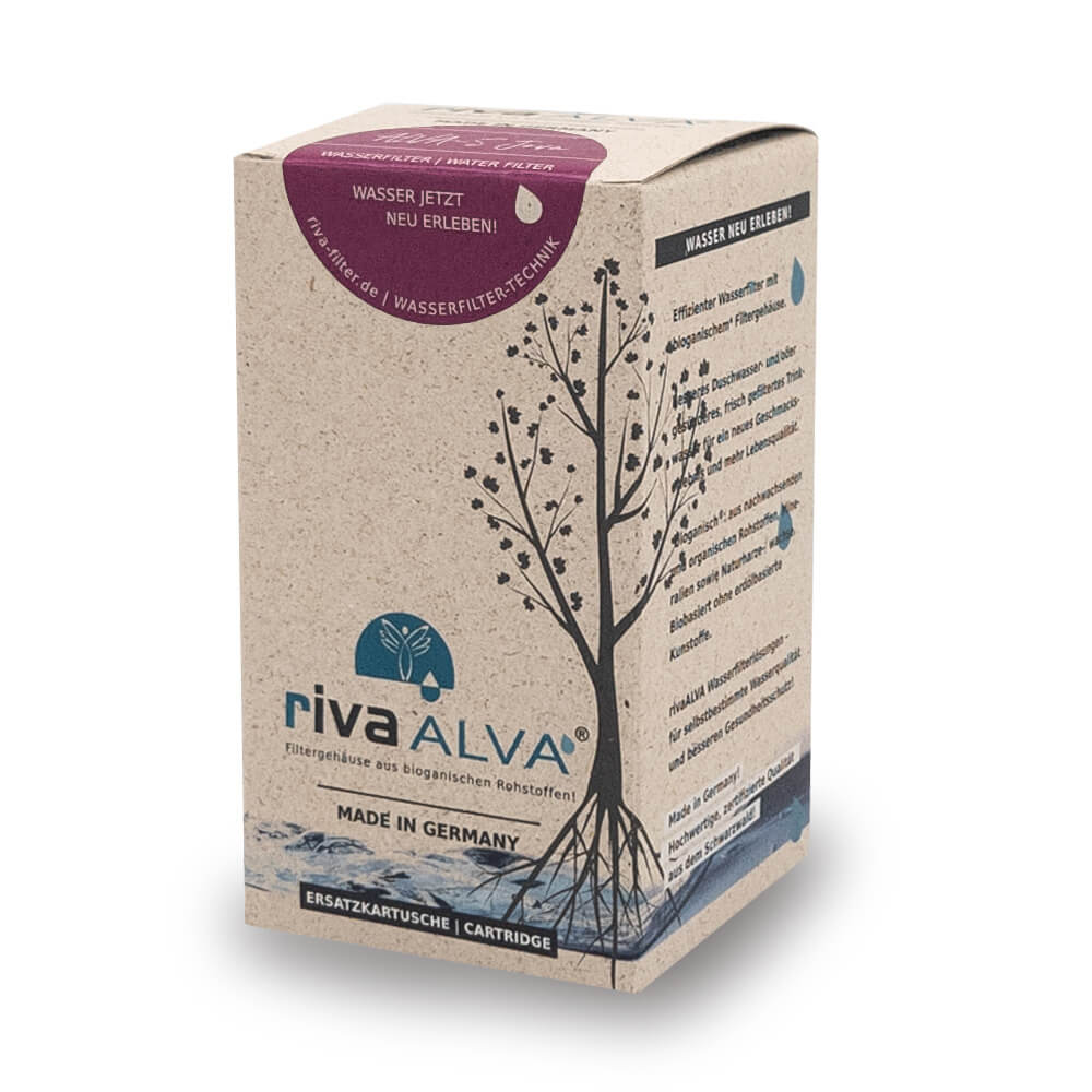 rivaALVA-S Viva Ersatzkartusche Wasserhahnfilter Verpackung