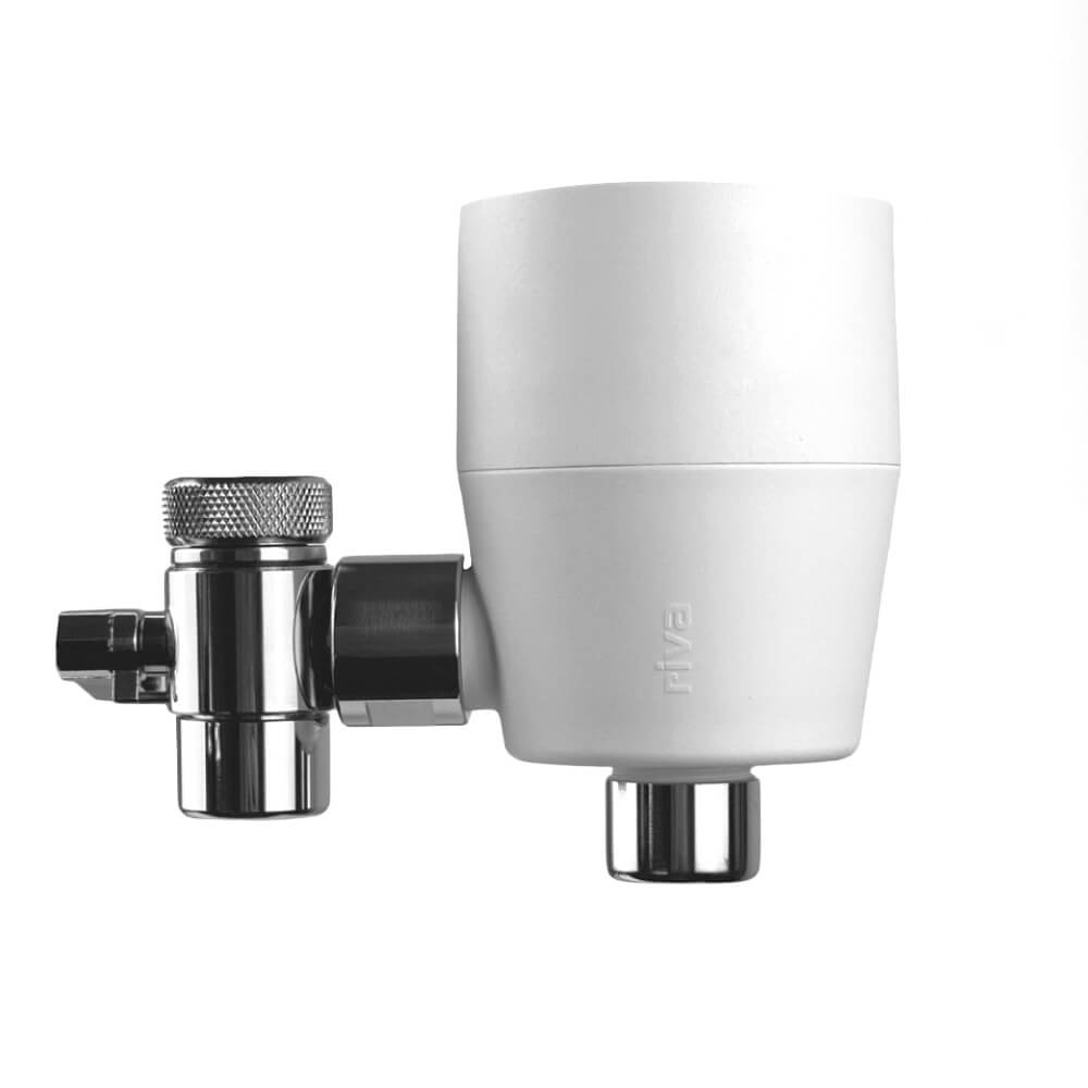 rivaALVA-S Jova Wasserfilter am Wasserhahn weiss