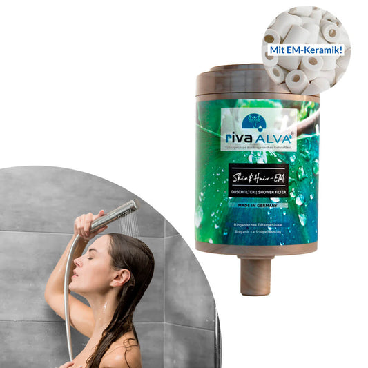 rivaALVA Skin & Hair EM Duschfilter Ersatzkartusche Cover