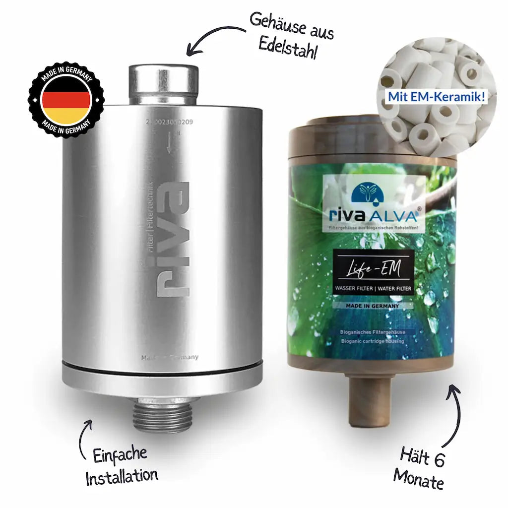 rivaALVA Life EM Untertisch-Wasserfilter mit EM-Keramik