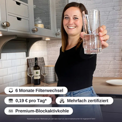 rivaALVA Life Untertisch-Wasserfilter