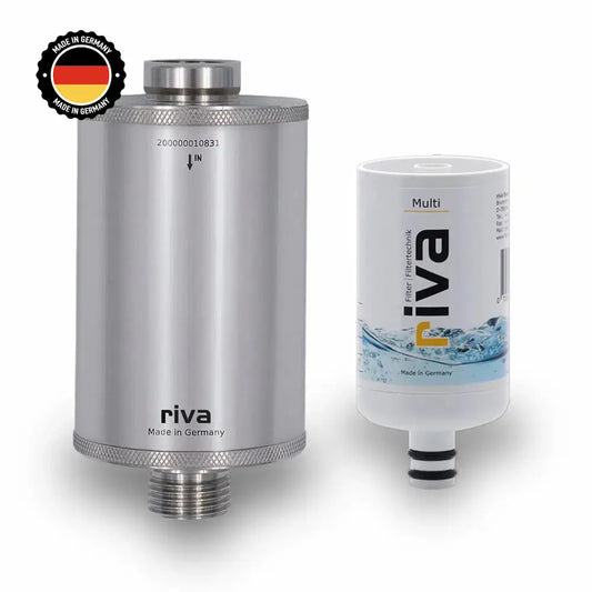 riva MULTI SLIM Duschfilter gegen Legionellen, Bakterien
