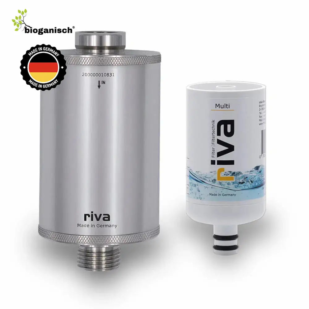 riva MULTI SLIM Duschfilter gegen Legionellen, Bakterien