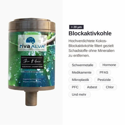 rivaALVA Skin & Hair Duschfilter