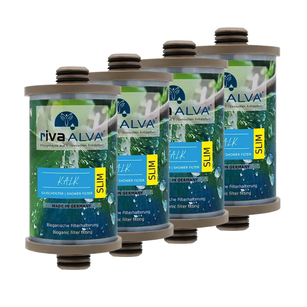 rivaALVA Kalk SLIM Ersatzkartusche | Für Duschfilter
