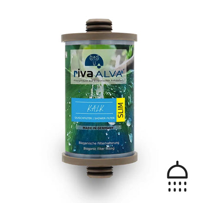 rivaALVA Kalk SLIM Ersatzkartusche | Für Duschfilter