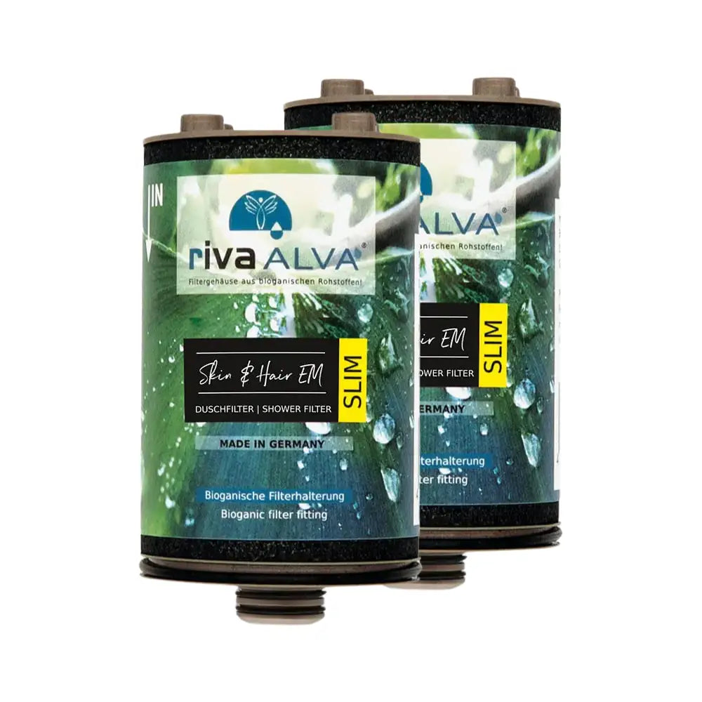 rivaALVA Skin & Hair EM SLIM Ersatzkartusche | Für Duschfilter
