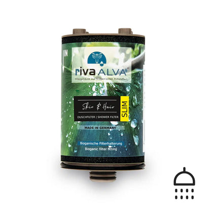rivaALVA Skin & Hair SLIM Ersatzkartusche | Für Duschfilter
