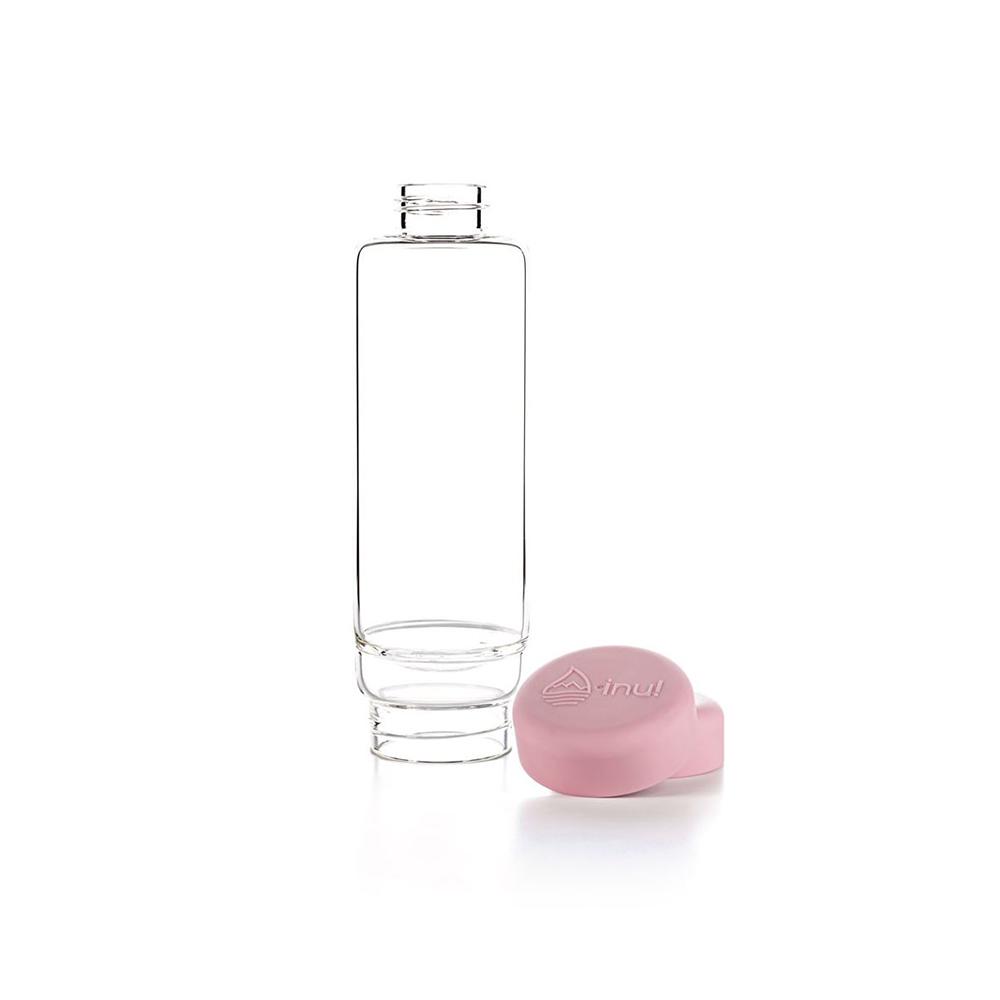 Vitajuwel Trinkflasche Inu Blossom Rose Rosenquarz ohne Deckel
