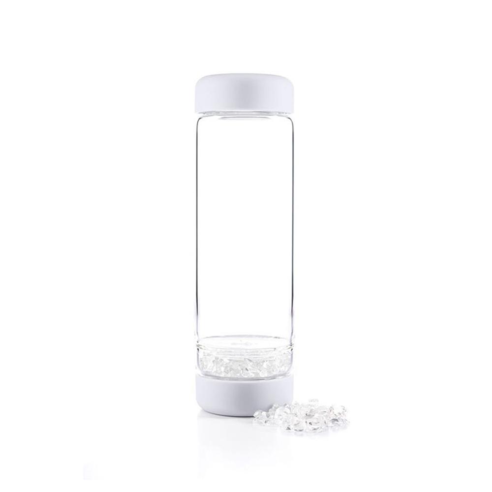 Vitajuwel Trinkflasche inu! Cloud-White Bergkristall