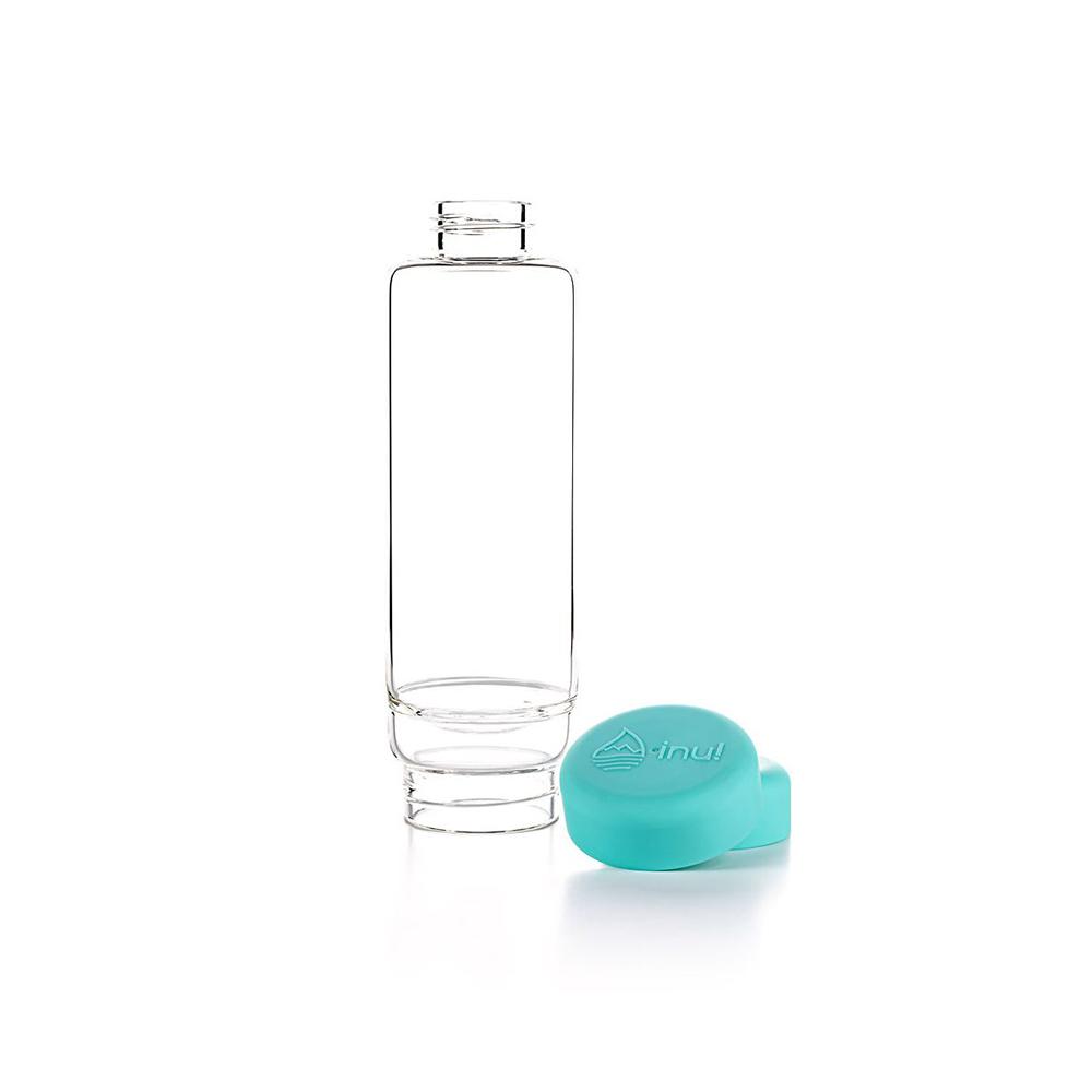 Vitajuwel Trinkflasche Inu Ocean Blue Bergkristall ohne Deckel