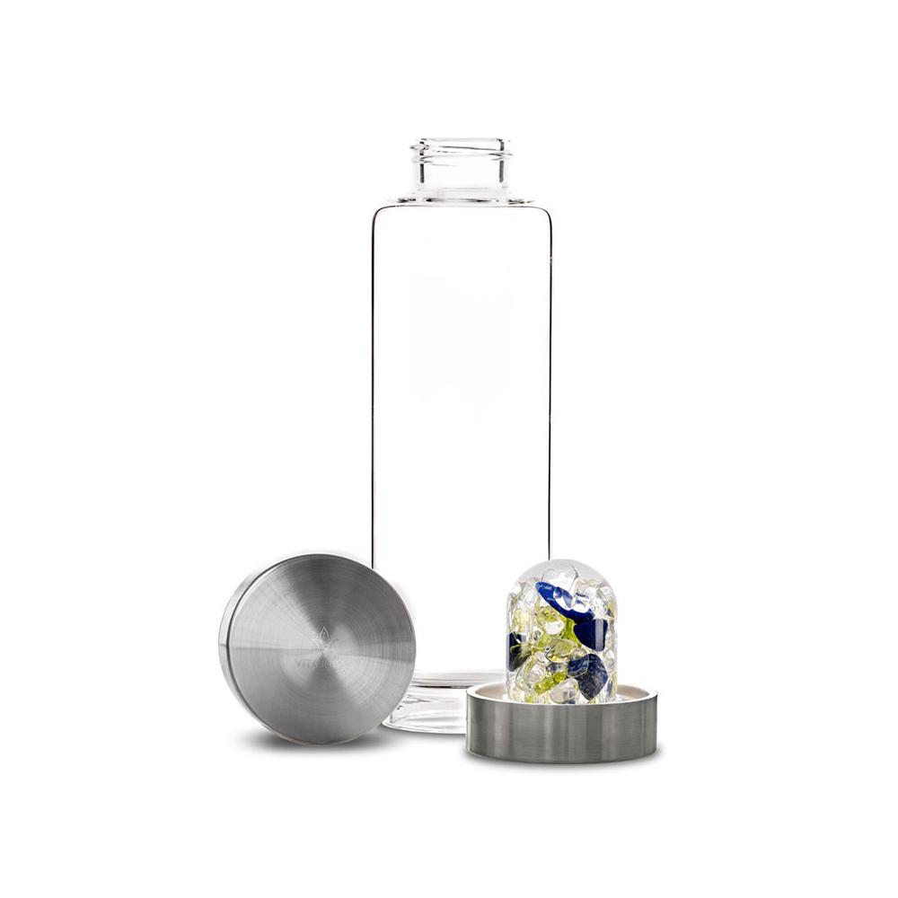 Vitajuwel Trinkflasche Via Aqualibrium auseinandergebaut