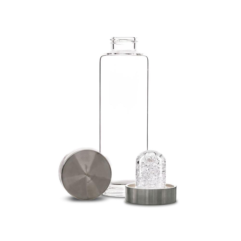 Vitajuwel Trinkflasche Via Diamonds auseinandergebaut