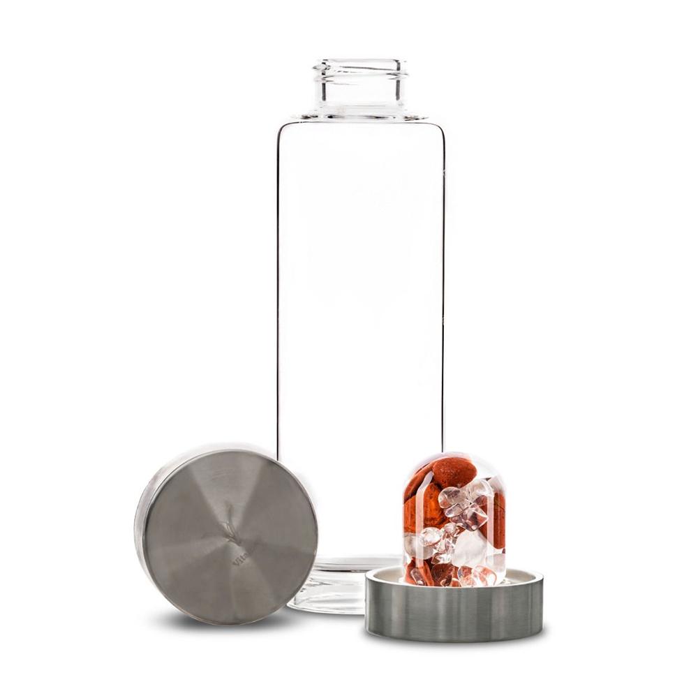 Vitajuwel Trinkflasche Via Fitness auseinandergebaut