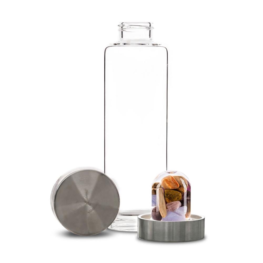 Vitajuwel Trinkflasche Via Five-Elements auseinandergebaut