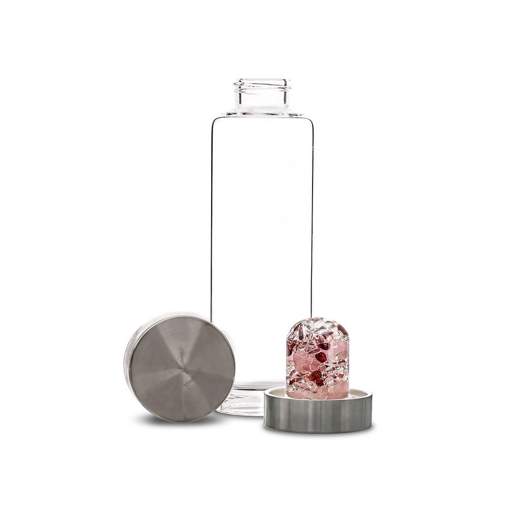 Vitajuwel Trinkflasche Via Love auseinandergebaut