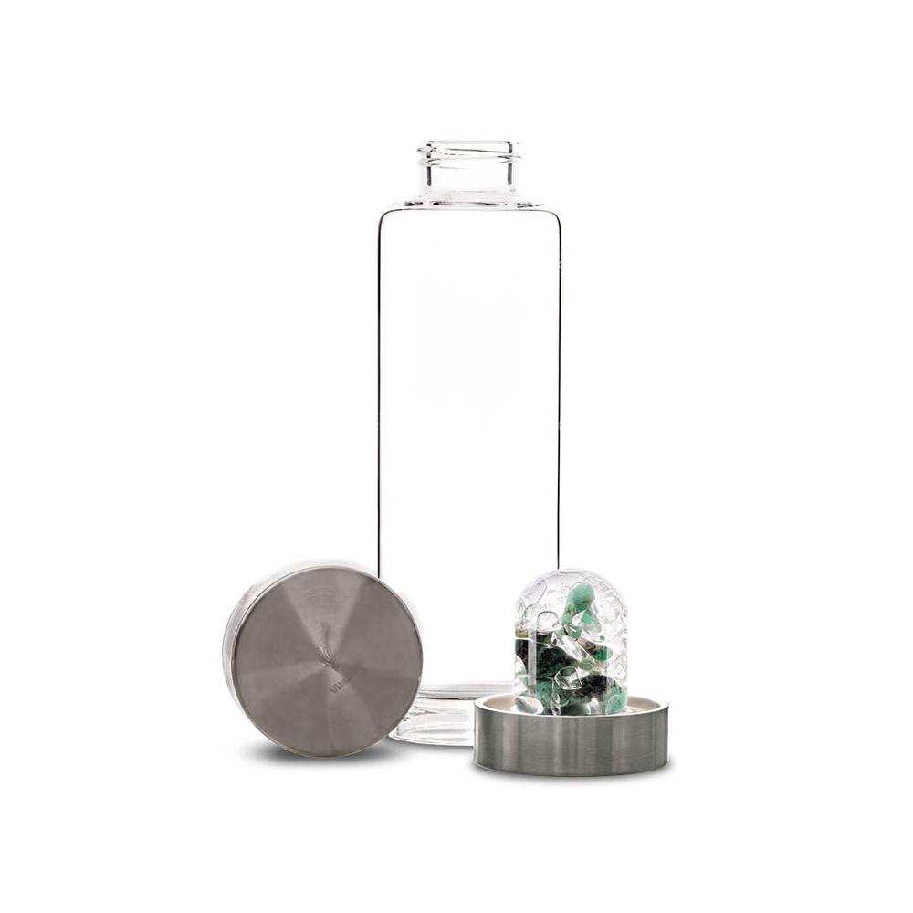 Vitajuwel Trinkflasche Via Vitality auseinandergebaut