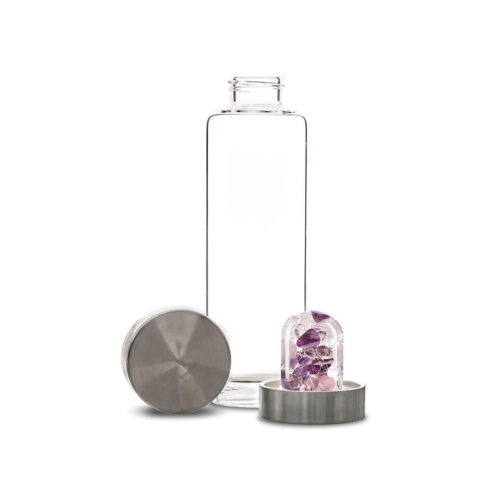 Vitajuwel Trinkflasche Via Wellness auseinandergebaut