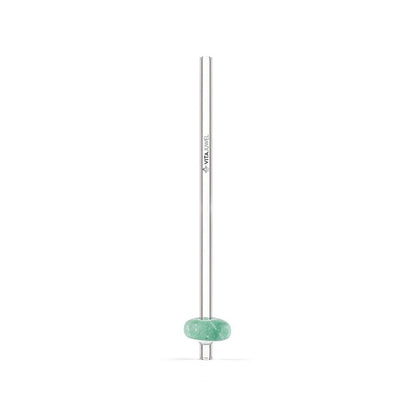 Vitajuwel Trinkhalm Crystal Straw Aventurin