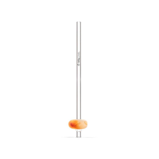 Vitajuwel Trinkhalm Crystal Straw Karneol