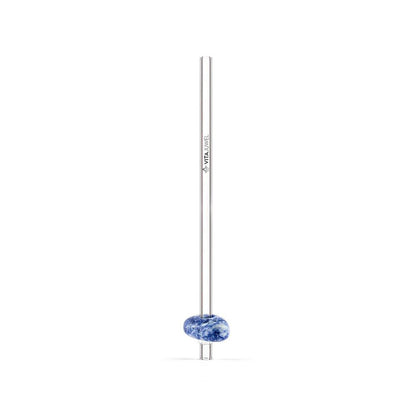 Vitajuwel Trinkhalm Crystal Straw Sodalith