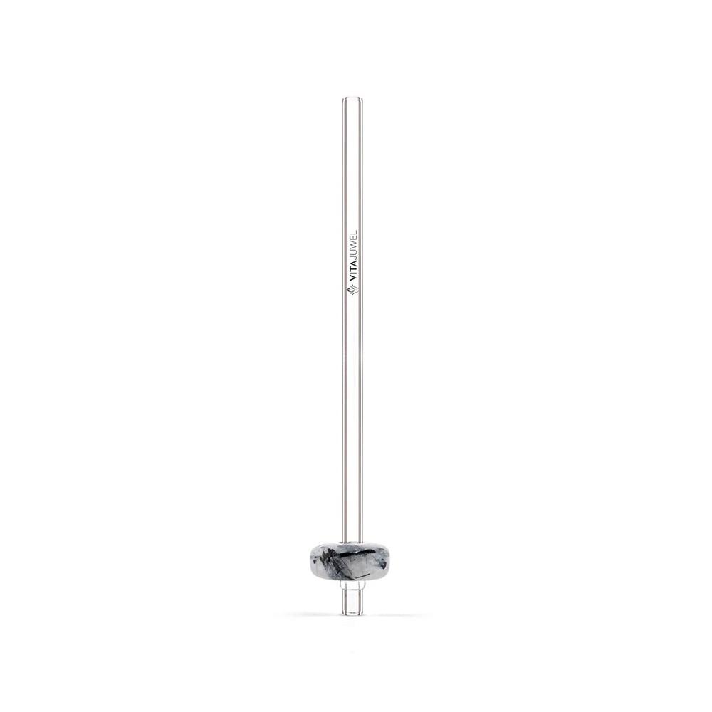 Vitajuwel Trinkhalm Crystal Straw Turmalin-Quarz