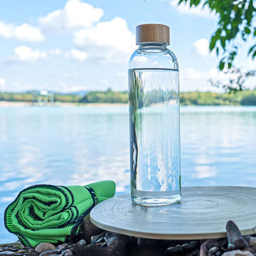 wasserflasche glas No.05 Weithals Trinkflasche 1L – PROPIE-AQUA Größe:500 ml