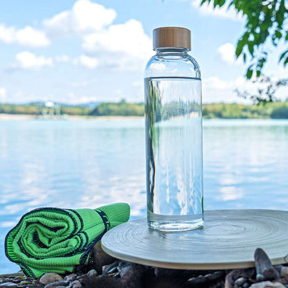 Lotus Vita Glas-Trinkflasche 820ml Outdoor Wasser
